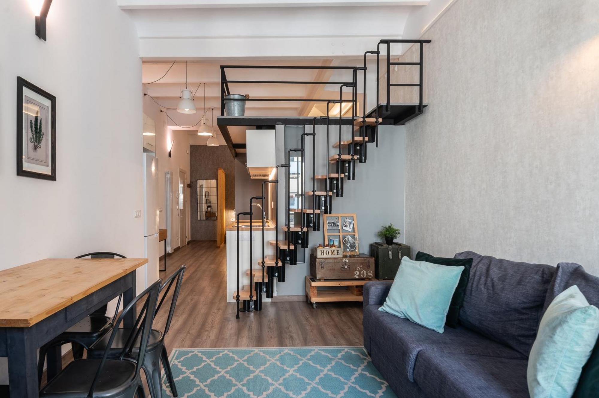 Beautiful Renovated Loft Minutes From The Beach Barcelone Extérieur photo